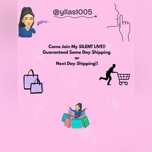 Silent Live Shopping Event